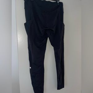 Lululemon Fast & Free ‘28 leggings size 14, black. great like new condition
